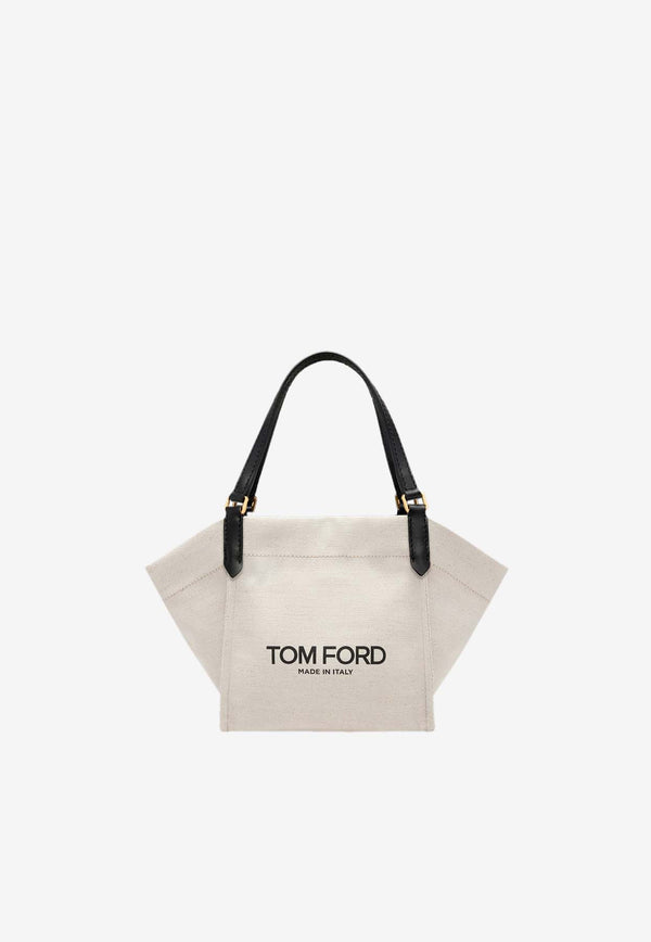 Tom Ford Medium Amalfie Logo-Printed Tote Bag L1774-ICN006G 3JN05