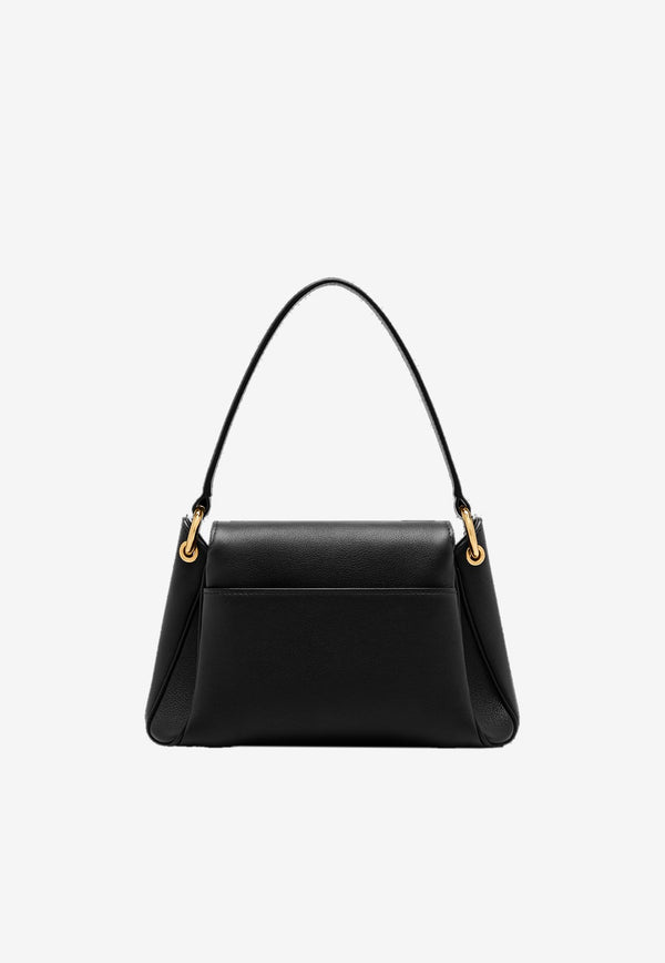 Tom Ford Small Tara Grained Leather Shoulder Bag Black L1870-LCL490G 1N001