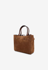Small Audrey Suede Top Handle Bag