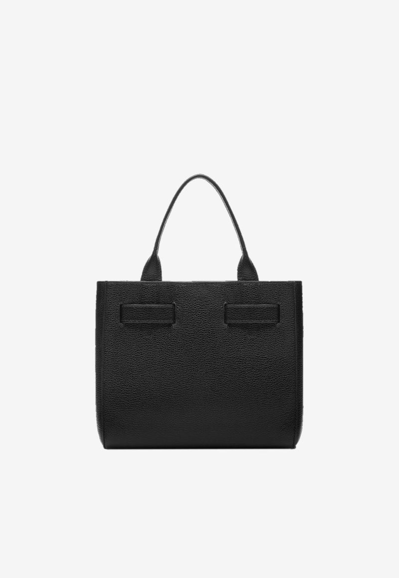Tom Ford Small Audrey Grained Leather Tote Bag Black L1885-LCL429X 1N001