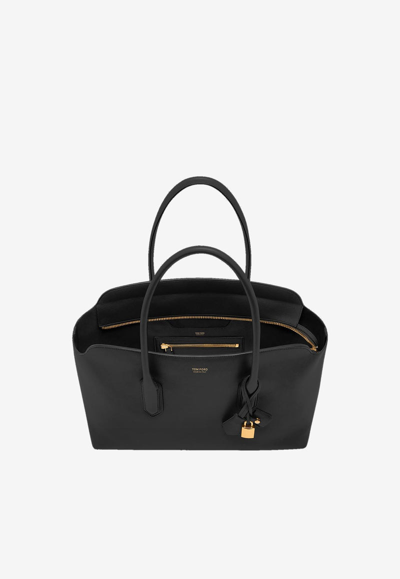 Tom Ford Large Alexander Grain Leather Shoulder Bag L1890-LCL490G 1N001