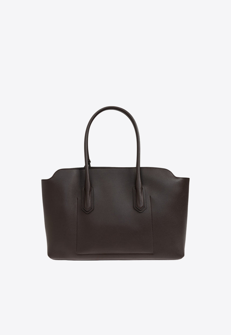 Tom Ford Large Alexander Grained Leather Tote Bag Brown L1890LCL490G1B051_Brown_29839466