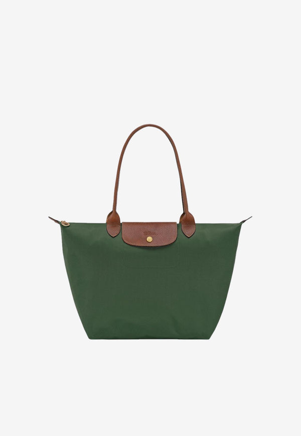 Longchamp Large Le Pliage Original Tote Bag Green L1899089/R_LONG-P95
