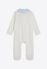 Dolce & Gabbana Kids Baby DG Logo Gift Set - Set of 3 L1JOAA G7N9U S9000 White