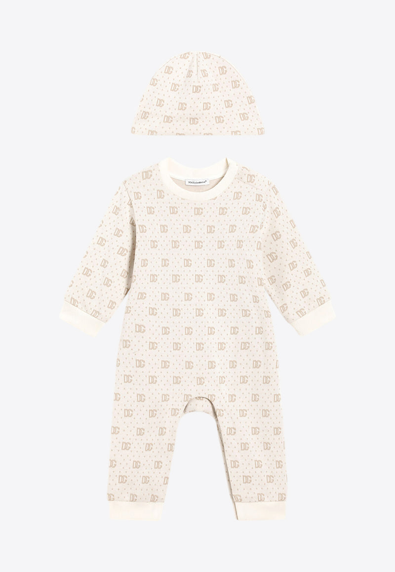 Dolce & Gabbana Kids Baby DG Logo Gift Set - Set of 2 L1JOAN FJ7EA S9000 Multicolor