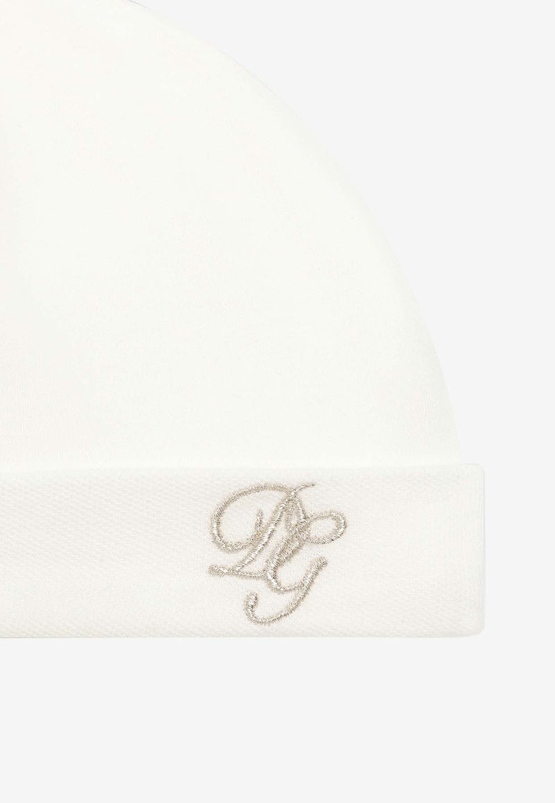 Dolce & Gabbana Kids Babies Piqué and Interlock Onesie Gift Set - Set of 3 White L1JOAR G7O3Z S9000