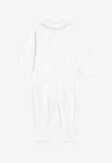 Dolce & Gabbana Kids Baby Boys Embroidered Interlock Gift Set - Set of 3 White L1JOCC G7PTB W0111
