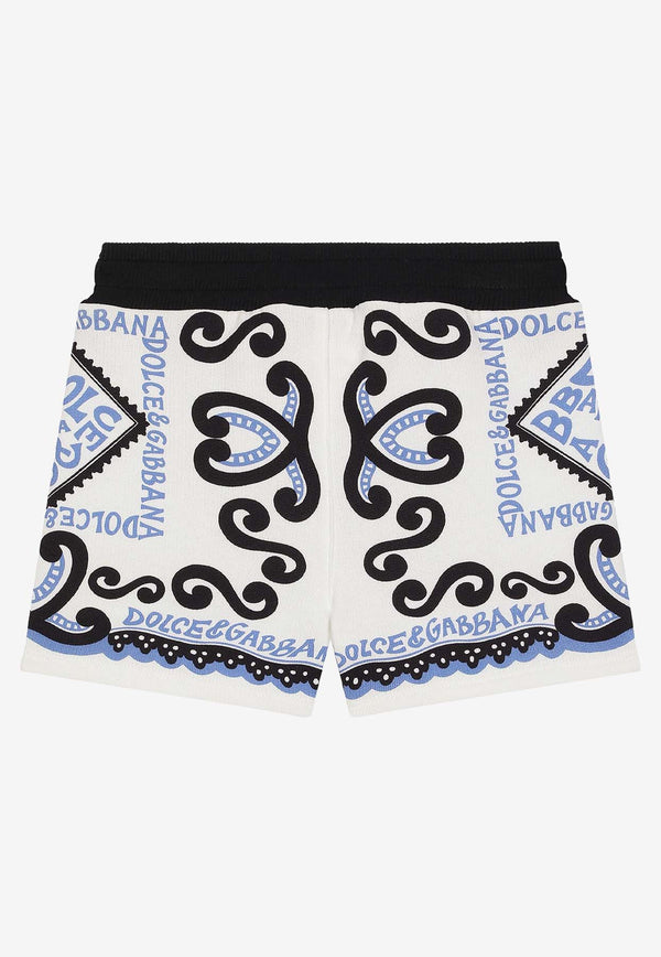 Dolce & Gabbana Kids Baby Boys Marina-Printed Shorts L1JQR0 G7L0X HC4XR