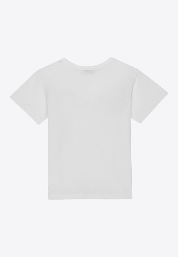 Dolce & Gabbana Kids Baby Boys Logo T-shirt L1JT7T G7I2O W0800 White