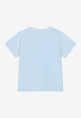 Dolce & Gabbana Kids Baby Boys Logo Print T-shirt L1JT7W G7KS0 B3033 Blue