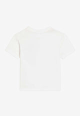 Dolce & Gabbana Kids Baby Boys Logo Jersey T-shirt White L1JT7W G7P4Y W0111