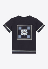 Dolce & Gabbana Kids Baby Boys DG Logo Print T-shirt Blue L1JT7W II7HO HB5PH