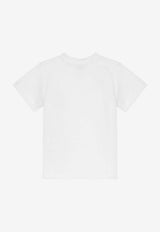 Dolce & Gabbana Kids Baby Boys Logo Print T-shirt L1JTEY G7K0M W0800 White