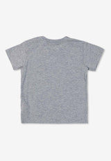 Dolce & Gabbana Kids Baby Boys DG Laurel T-shirt Gray L1JTEY G7PVA S8290
