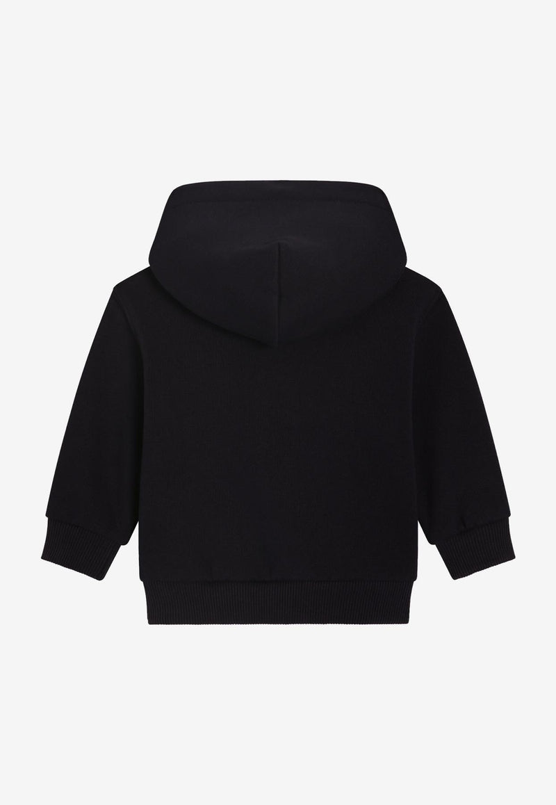 Dolce & Gabbana Kids Baby Boys Bandana Print Zip-Up Hoodie Blue L1JWIT G7OLL B0665