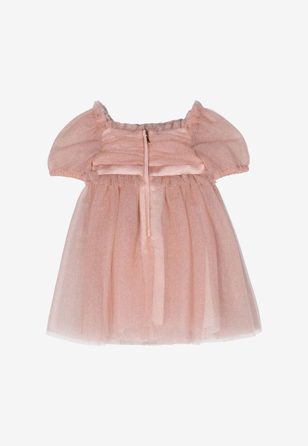 Dolce & Gabbana Kids Baby Girls Tulle Dress L23DR1 G7K3N F2528