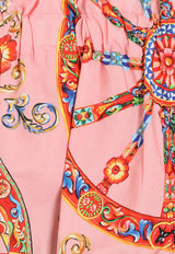 Dolce & Gabbana Kids Baby Girls Carretto Print Shorts Multicolor L23Q30 FI5O1 HF6CK