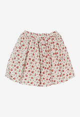 Dolce & Gabbana Kids Baby Girls Small Rose Print Skirt Multicolor L25I93 HS5UB HA5XJ