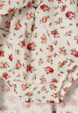 Dolce & Gabbana Kids Baby Girls Small Rose Print Skirt Multicolor L25I93 HS5UB HA5XJ