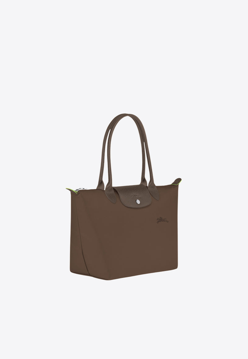 Longchamp Medium Le Pliage Canvas Tote Bag Brown L2605919/Q_LONG-813