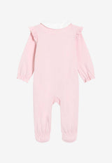 Dolce & Gabbana Kids Baby Girls Interlock Printed Gift Set - Set of 3 Pink L2JO4T G7PNO S9000