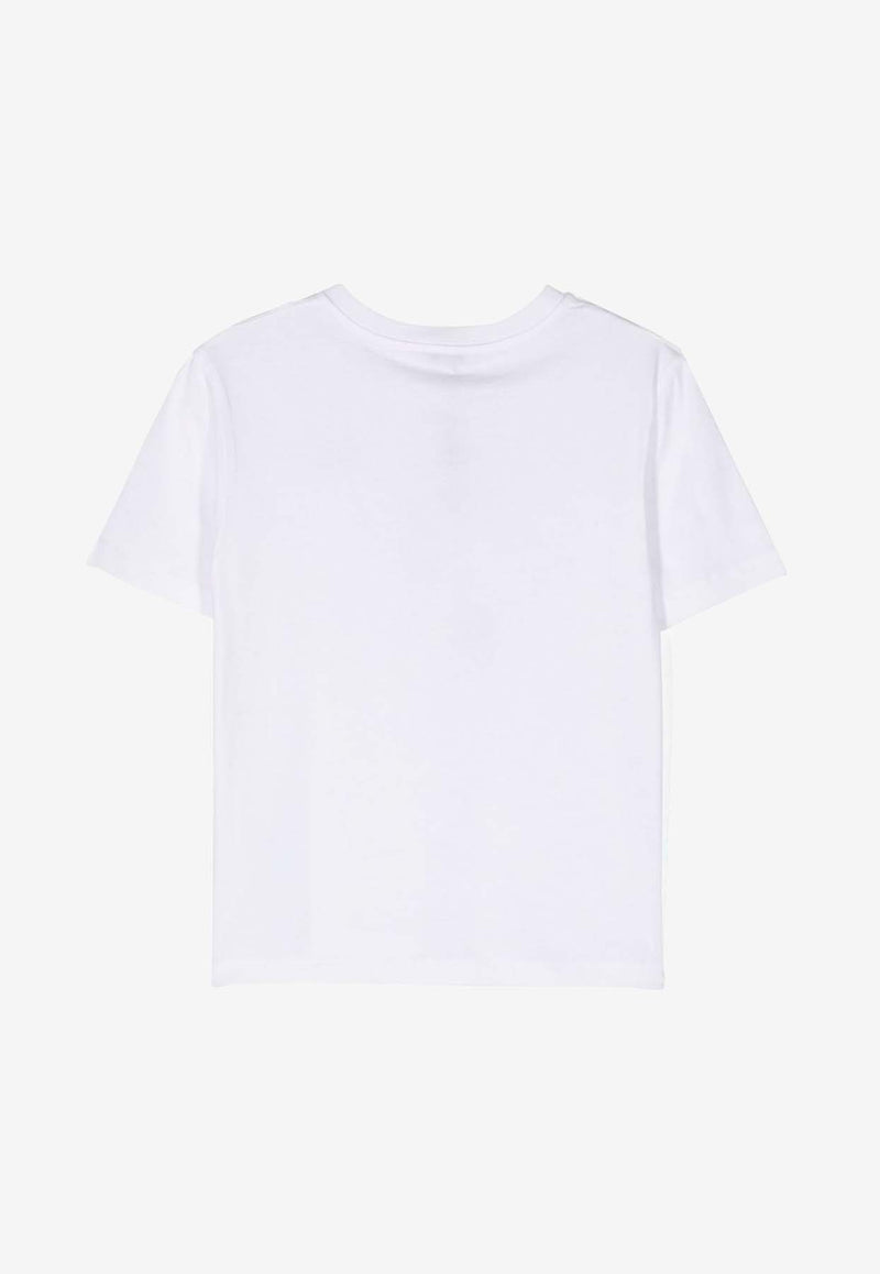 Dolce & Gabbana Kids Boys Logo Tag Short-Sleeved T-shirt L4JTBL G7M4S W0800