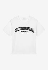 Dolce & Gabbana Kids Boys Logo Print Short-Sleeved T-shirt L4JTEY G7M1E W0800