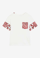 Dolce & Gabbana Kids Boys Majolica Print T-shirt Multicolor L4JTKH G7P5D W0111