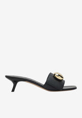 Anagram Pebble Calf Leather Sandals