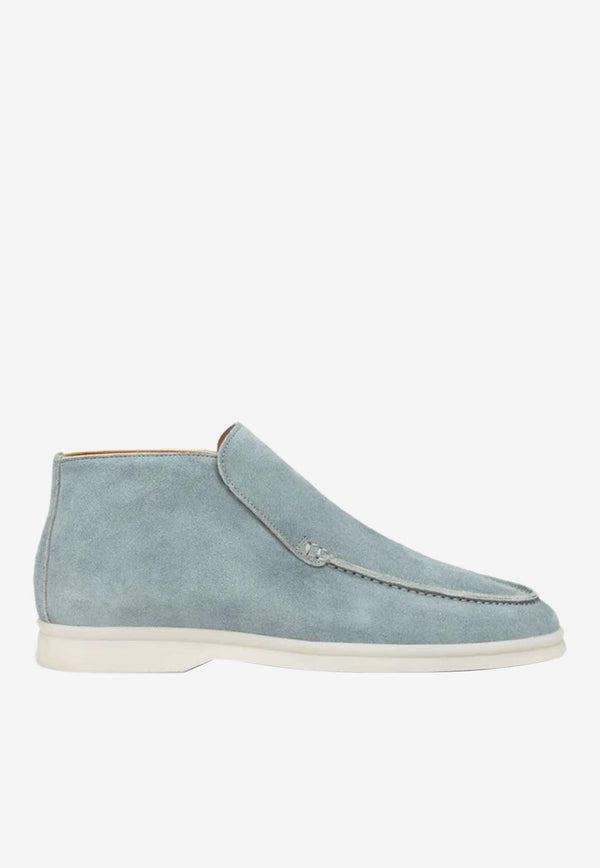 Aurélien Lady City Suede Loafers Light Blue LADYCITYLOAFLGBLU_LIGHT BLUE