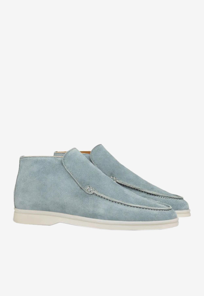 Aurélien Lady City Suede Loafers Light Blue LADYCITYLOAFLGBLU_LIGHT BLUE