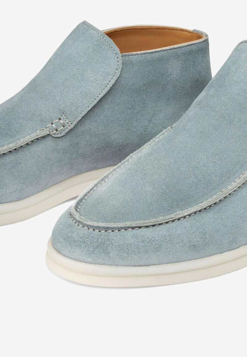 Aurélien Lady City Suede Loafers Light Blue LADYCITYLOAFLGBLU_LIGHT BLUE