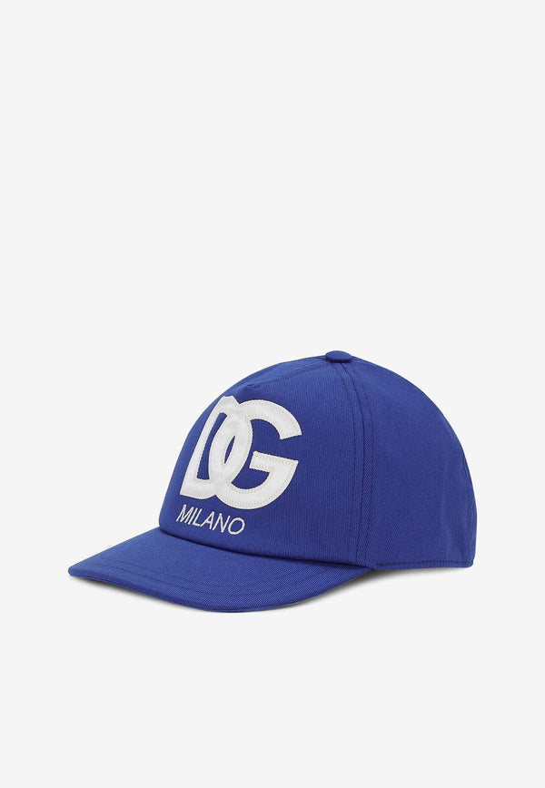 Dolce & Gabbana Kids Boys DG Logo Baseball Cap LB4H80 G7KN0 B5460 Blue
