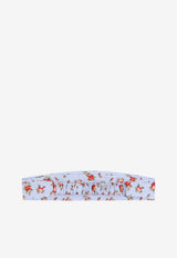 Dolce & Gabbana Kids Girls Small Rose Print Head Band Multicolor LB4H91 HS5UL HC5XJ