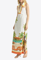 ANTIPODEAN Oohlala Halter neck Dress White LD0205R26OOH_MULTI COLO