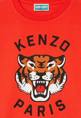 Kenzo Kids Boys Lucky Tiger Print T-shirt K61137/997_RED