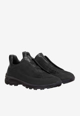 ZEGNA Triple Stitch Calf Leather Monte Sneakers Black  LHBLL-S7009Z-NEE_TS