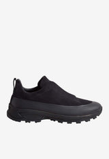 ZEGNA Triple Stitch Leather and Suede Monte Sneakers Navy LHNEL-S7008Z-BNZ_TS