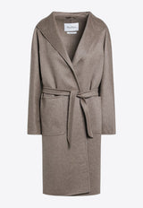 Max Mara Lilia Belted Cashmere Coat Brown LILIAWS/R_MAXM-057