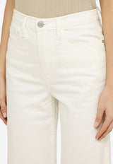 Frame Denim Le Jane Wide-Leg Jeans White LJNWLRF470DE/O_FRAME-AUCL