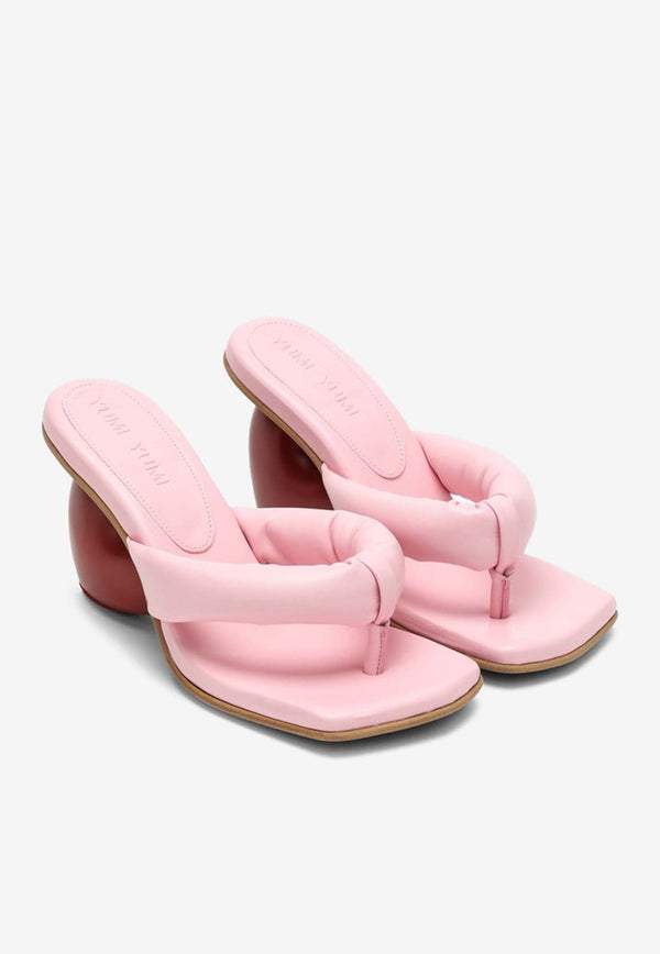 YUME YUME Love 90 Faux Leather Sandals Pink LM0006LE/O_YUME-CR