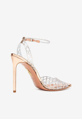Aquazzura Lumiere 105 Crystal-Embellished Sandals LMEHIGS0-PSYPET PETAL