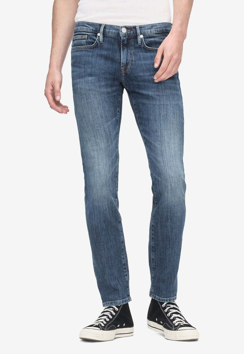 Frame Denim L'Homme Slim-Fit Jeans Blue LMH0467BLUE