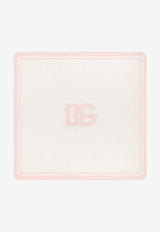 Dolce & Gabbana Kids Babies Logo Print Blanket LNJA88 G7L5F S9000