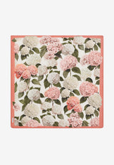 Dolce & Gabbana Kids Baby Girls Hydrangea Print Blanket Multicolor LNJAE7 II7JU HF5XG