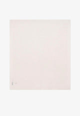 Dolce & Gabbana Kids Babies Embroidered Blanket Pink LNKAG1 JGMG8 W0001