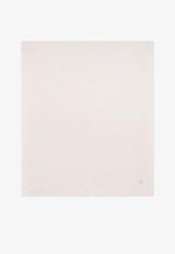 Dolce & Gabbana Kids Babies Embroidered Blanket Pink LNKAG1 JGMG8 W0001