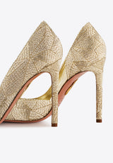 Aquazzura La Nuit 105 Pumps LNTHIGP0-NPL-PLA Beige