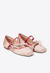 Loli Satin Ballet Flats