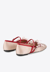 Loli Satin Ballet Flats